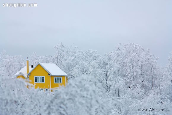 精灵的藏身之处 被世界遗忘的雪白世界小屋