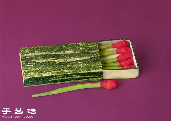 常见水果蔬菜DIY的创意摆盘作品
