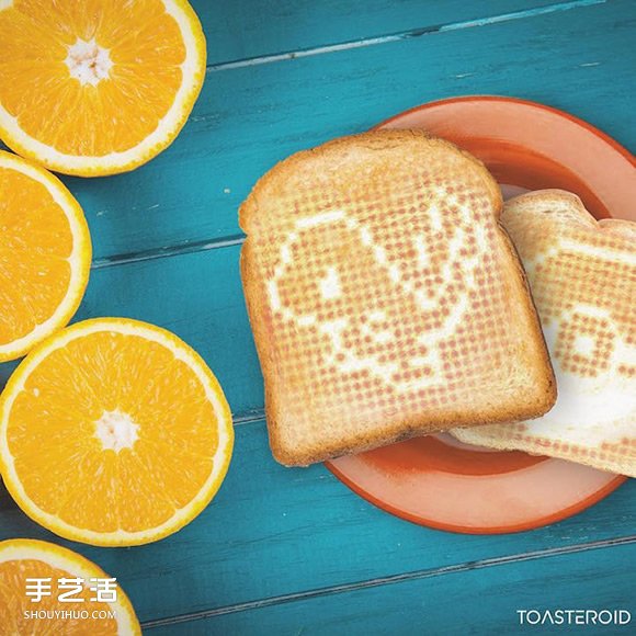 Toasteroid 智能烤面包机 一指烙印金黄蜜语