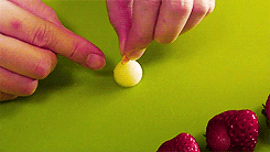 可爱苹果草莓小鸡的做法 水果小鸡DIY图解教程