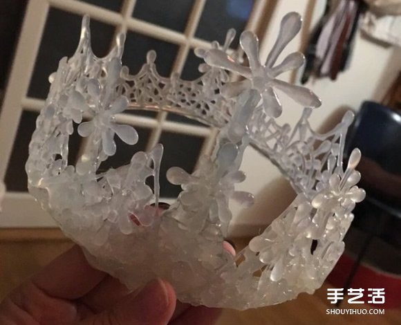 热熔胶DIY皇冠的方法 自制热熔胶皇冠图片