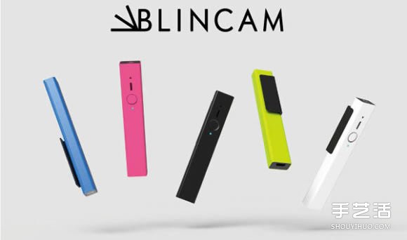 Blincam夹在眼镜上的摄影装置 眨个眼就能拍照