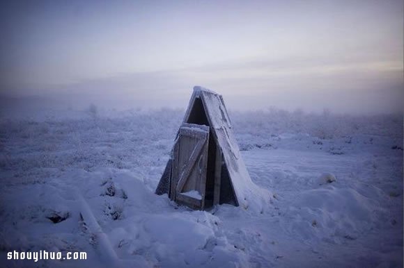 俄罗斯北部村庄 感受零下五十度的绝对寒冷