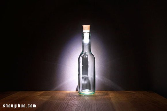 可充电式软木塞LED 把玻璃瓶变成情境灯