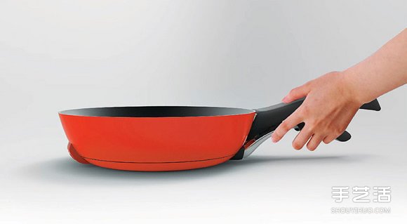 煎锅+餐盘二合一 可分离式多功能平底锅设计