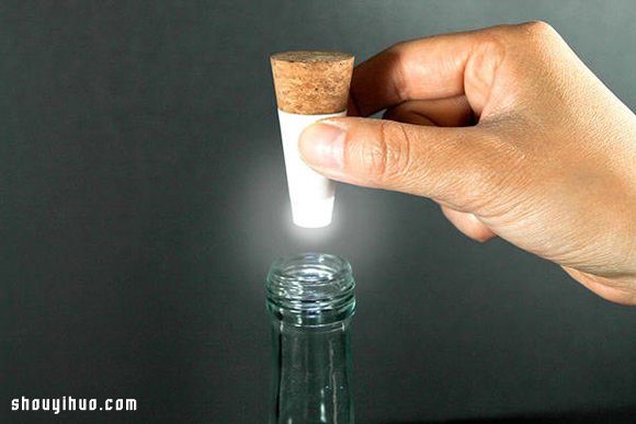 可充电式软木塞LED 把玻璃瓶变成情境灯