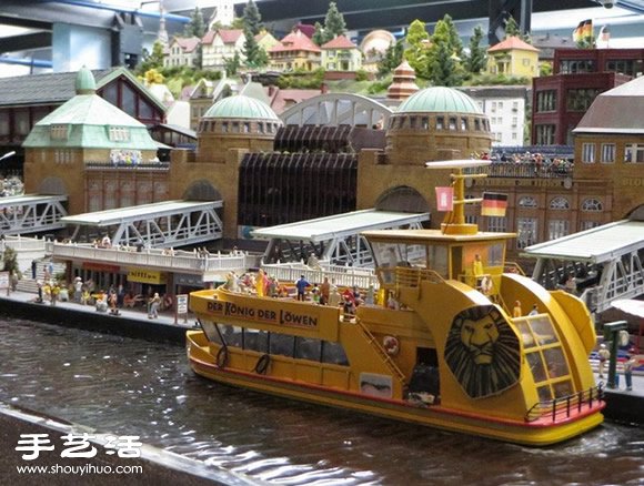 全世界最大规模的玩具火车模型