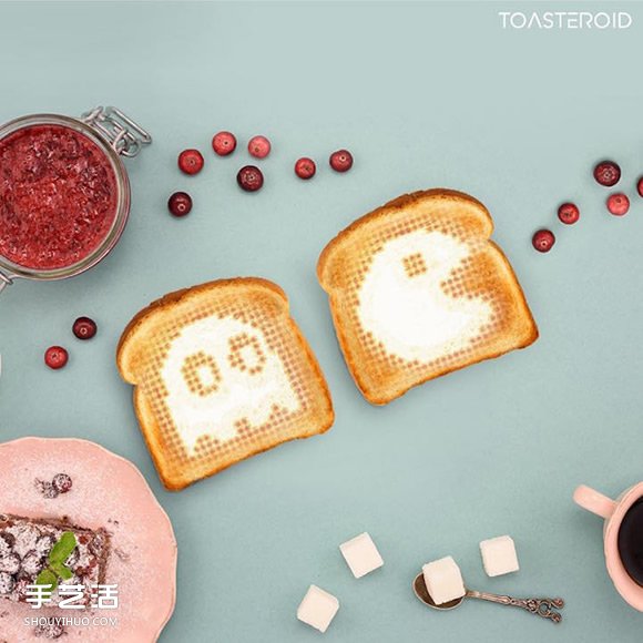 Toasteroid 智能烤面包机 一指烙印金黄蜜语