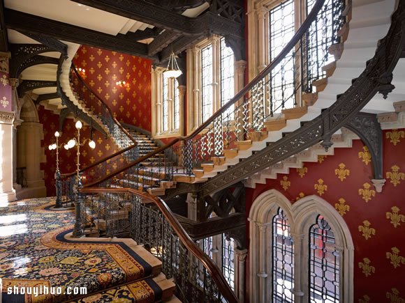伦敦一处古迹改建的充满文艺复兴气息的旅馆