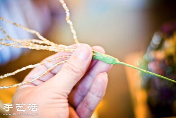 胸针手捧花手工制作教程