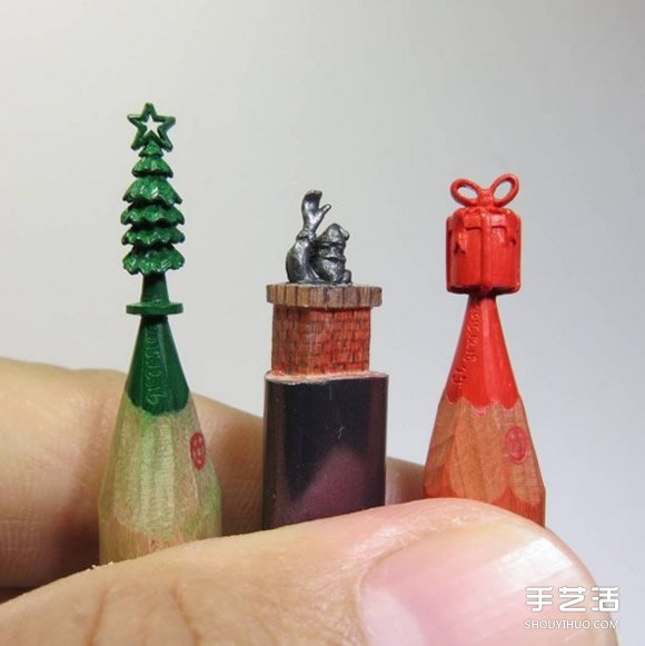 世界之最！0.5毫米的铅笔芯笔尖雕刻艺术