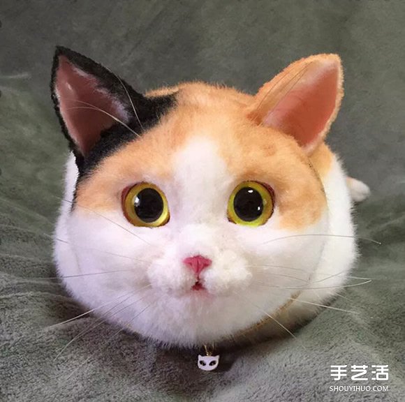 超逼真羊毛毡猫肩包 今天就带着我的猫出门吧