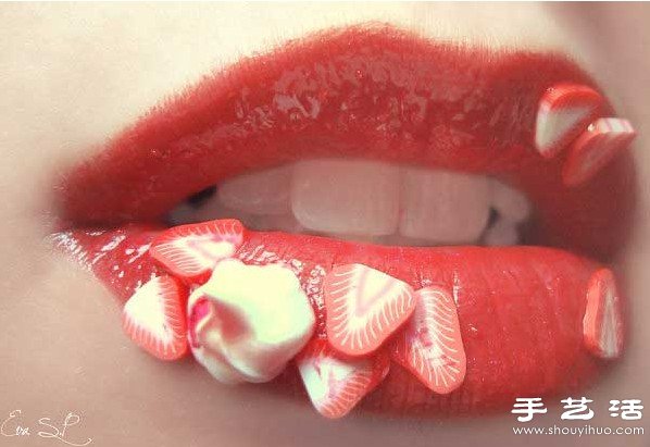 创意水果唇彩DIY设计