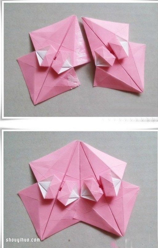折纸阳伞的折法图解 手工折纸阳伞的方法