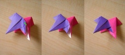 折纸立体星星的方法 手工立体星星的折法图解