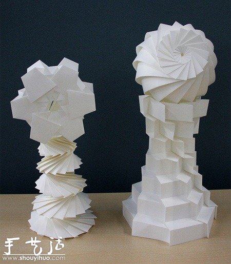 漂亮的3D折纸作品