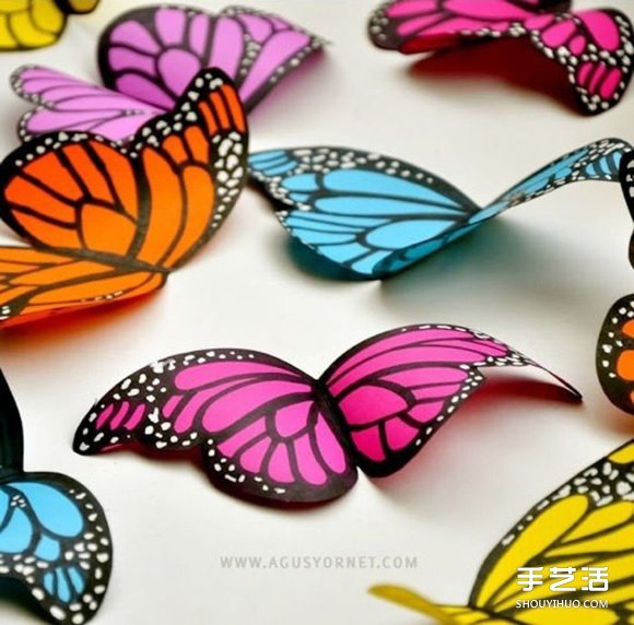 剪纸蝴蝶剪法步骤图解 简单儿童剪纸蝴蝶教程