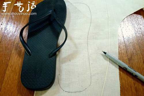 日式家居拖鞋制作 DIY家居拖鞋的方法
