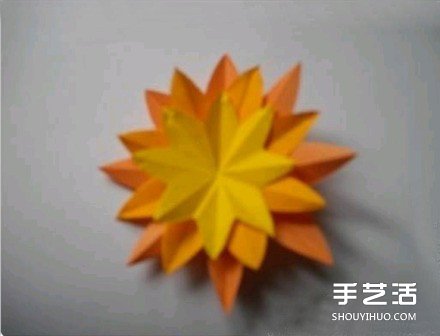 漂亮纸花DIY制作教程 简易纸花的做法图解