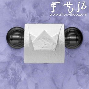 卫生纸与折纸艺术的巧妙结合
