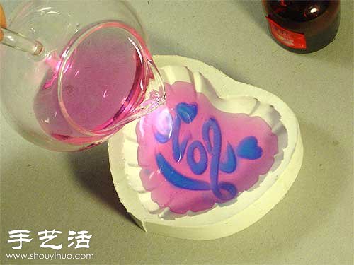 DIY心形香皂 手工香皂制作方法