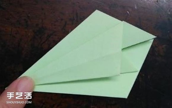 立体小雨伞的折法图解 儿童纸雨伞制作方法