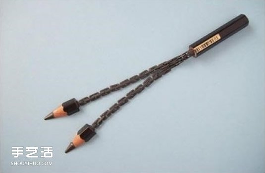 超难的铅笔芯雕刻图片 大师级铅笔芯手工制品