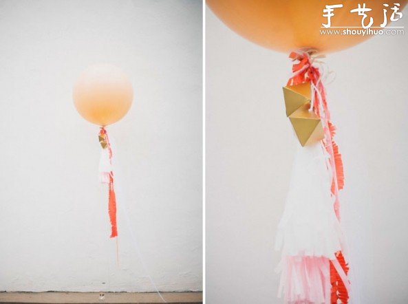 婚礼装饰气球的手工DIY