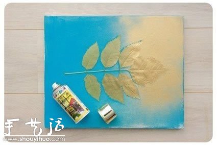 植物图案装饰画创意DIY