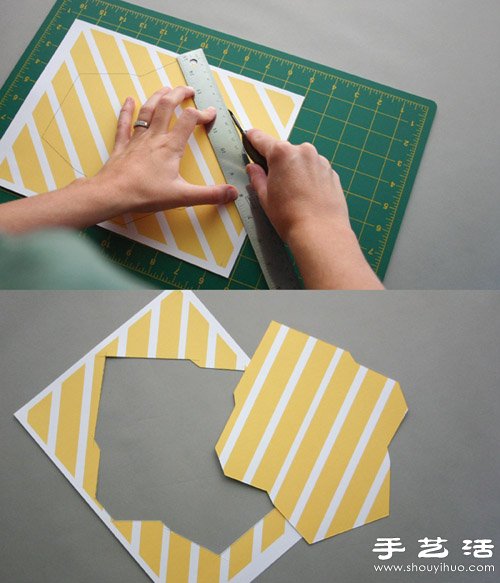 信封的折法 简单信封手工制作图解