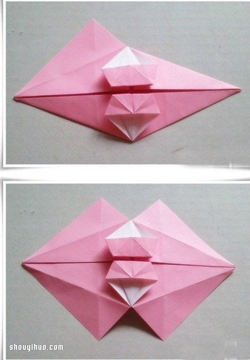 折纸阳伞的折法图解 手工折纸阳伞的方法