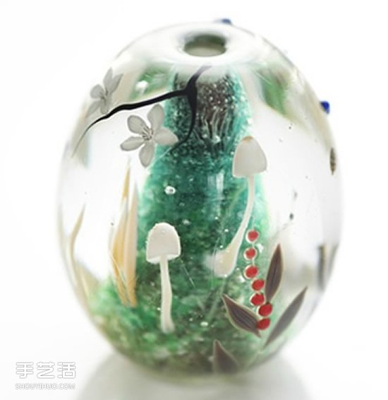 日本手工匠人的蜻蜓玉作品 独立的玻璃世界