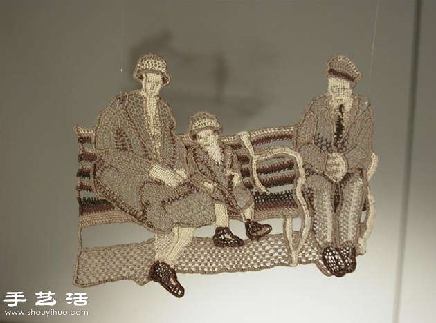 Dorie Millerson的手工编织雕塑作品欣赏