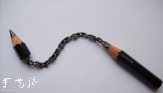 神一般的铅笔笔芯雕刻