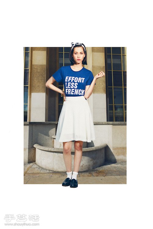 MAISON KITSUNÉ 2015 春夏女装设计穿搭