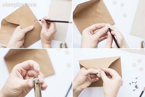 经典样式公文信封折纸手工制作图解教程