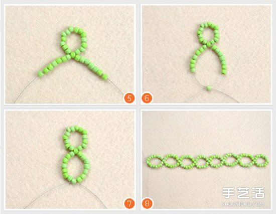 金秋主题串珠手镯DIY 象征秋天的串珠手镯制作
