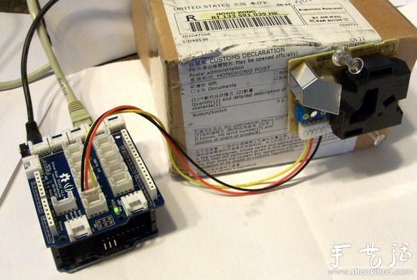 自制Arduino检测器关注空气质量
