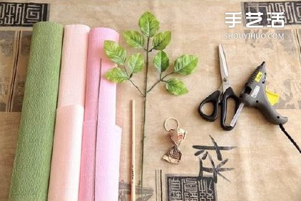 美丽宛如真花的手工折纸花朵的折法图解教程