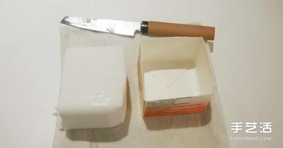 简单步骤自制三角手工皂 日本富士山造型肥皂