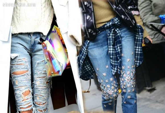 时尚达人诠释12种牛仔裤的时尚穿搭法