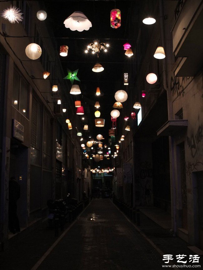 DIY“万家灯火”中的温馨小巷