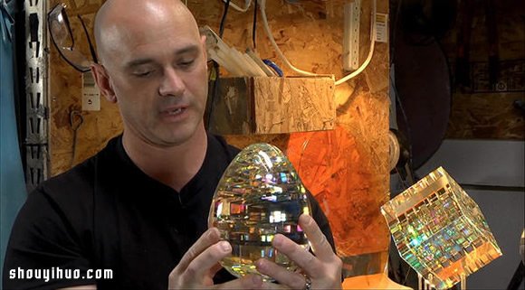 Jack Storms光学雕刻 打造玻璃雕刻艺术品