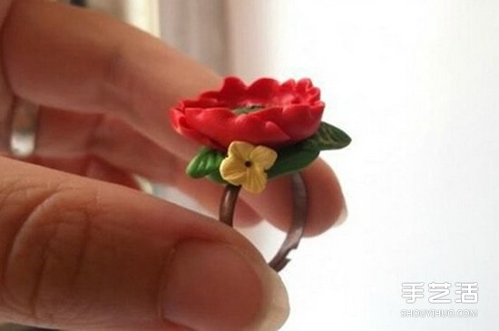 软陶花戒指DIY制作教程 软陶做花朵戒指的方法