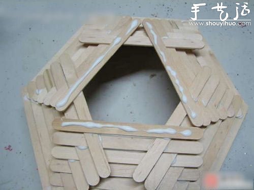 冰棍棒手工制作篮子