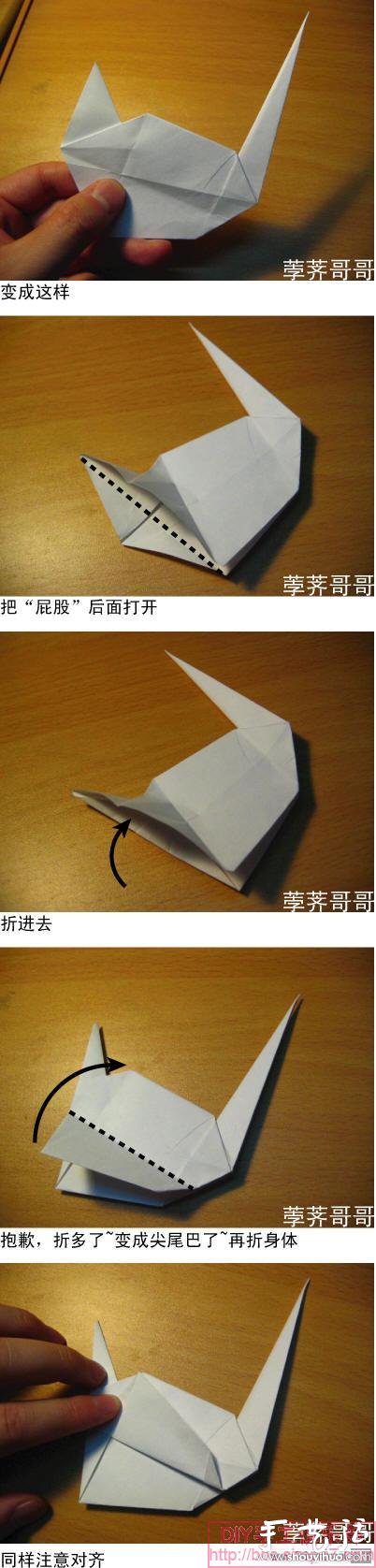 美剧《越狱》里的纸鹤折纸方法