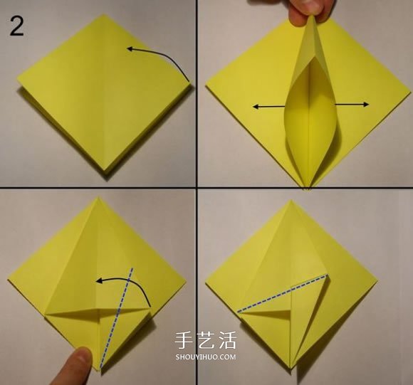 喜欢捕食鱼类的立体鹈鹕折纸方法图解