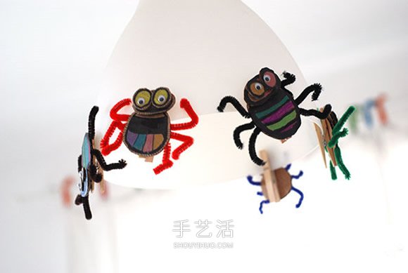 幼儿园万圣节蜘蛛制作 简单硬纸板蜘蛛的做法