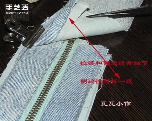 胸前包手工制作教程 自制实用布包的方法