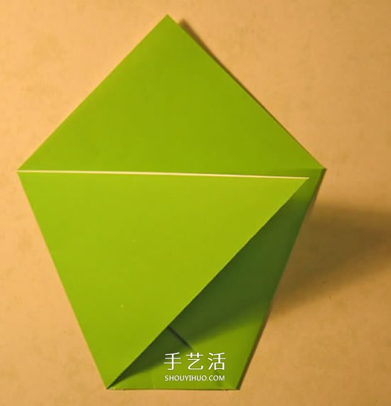 简易烟灰缸的折法图解 折纸烟灰缸图片教程